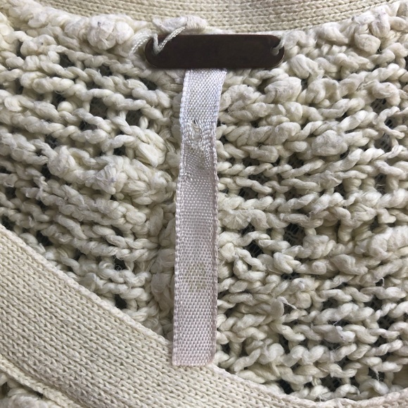 SWEATER - Women's Free People Shaggy Bear Songbird Pullover Sweater in Lemon. XS - Picture 10 of 13